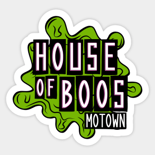 House of Boos Sticker